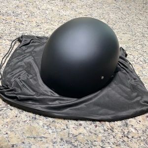 Daytona Motorcycle Helmet in Black